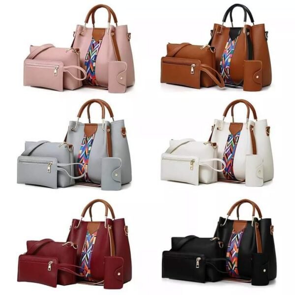 4 pieces handbags - Image 2